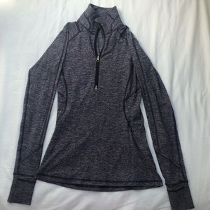 Lululemon athletica purple quarter zip sweatshirt